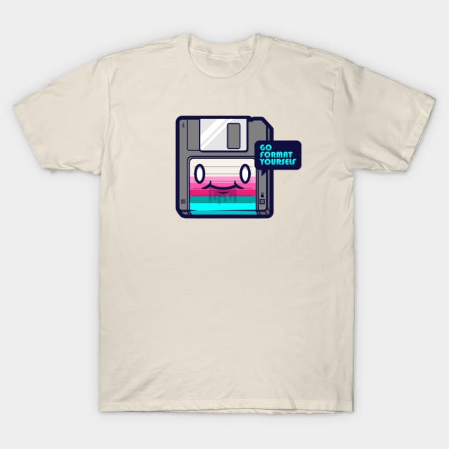 Go Format Yourself T-Shirt by jthreeconcepts